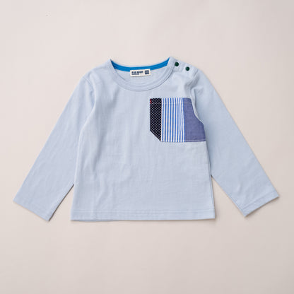 ロンT＆Vネックベストセット　OFF-WHITE