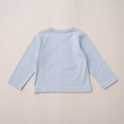 ロンT＆Vネックベストセット　OFF-WHITE