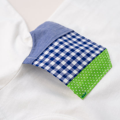 ロンT＆Vネックベストセット　GREEN