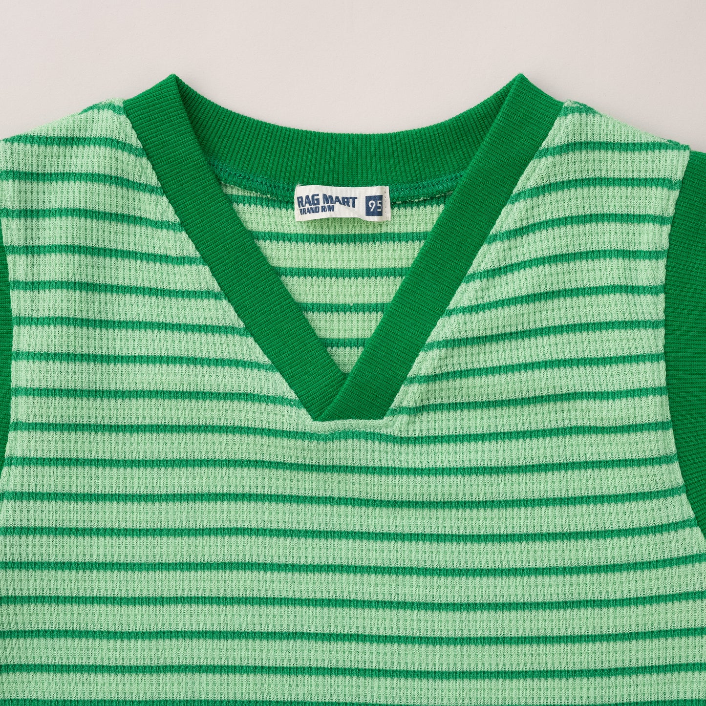 ロンT＆Vネックベストセット　GREEN