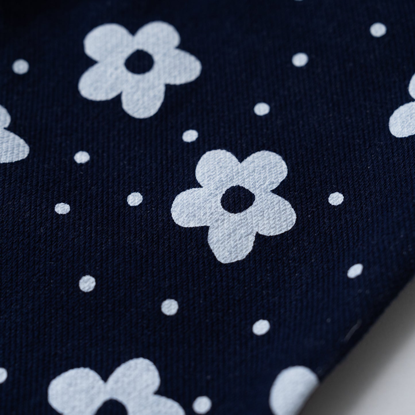 ニットデニムパンツ　PRINT