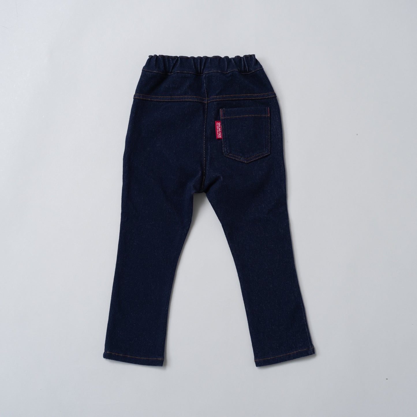 ニットデニムパンツ　NAVY