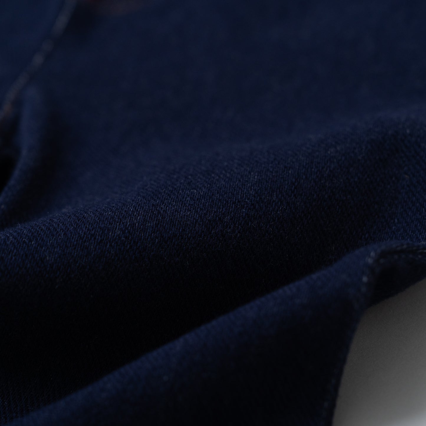 ニットデニムパンツ　NAVY