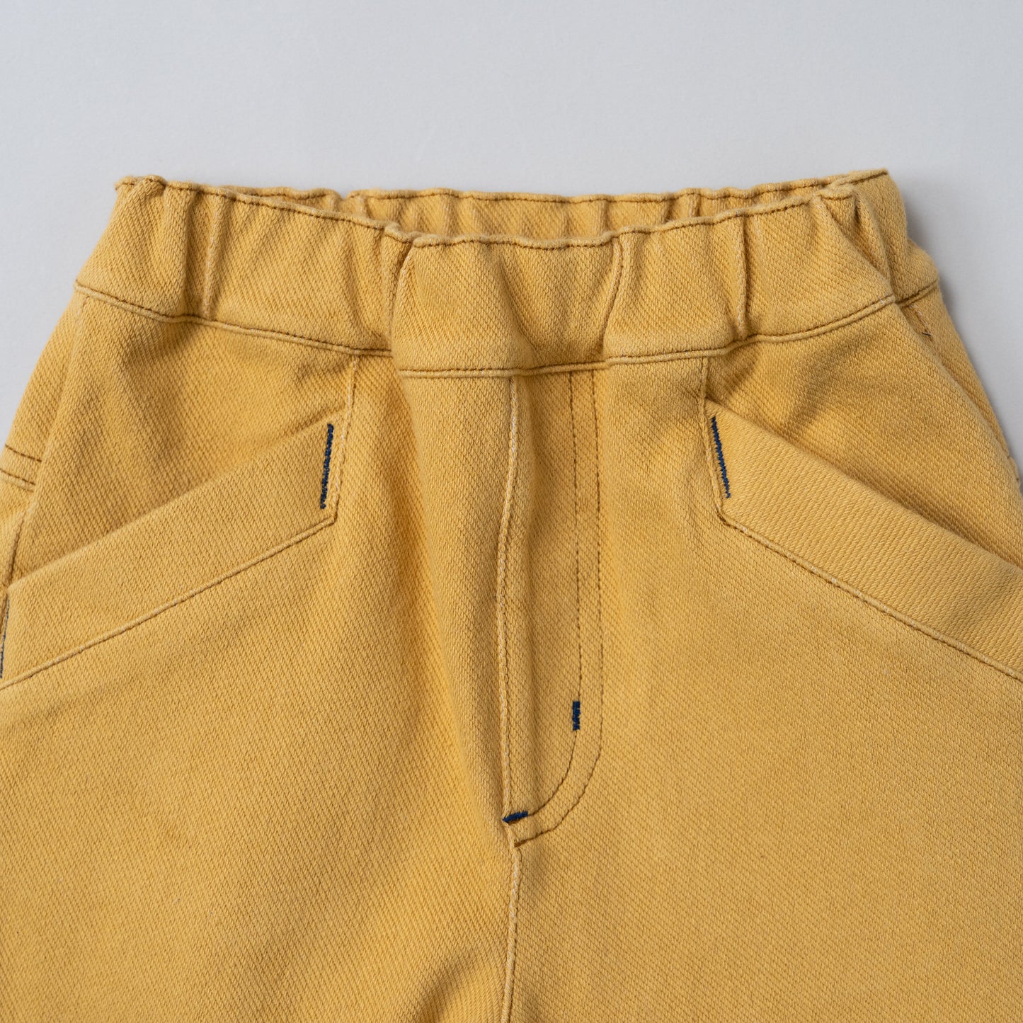 ニットデニムパンツ　YELLOW