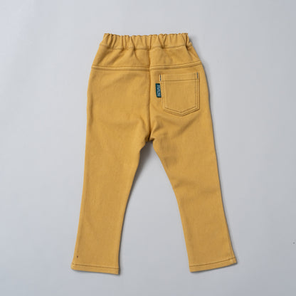 ニットデニムパンツ　YELLOW