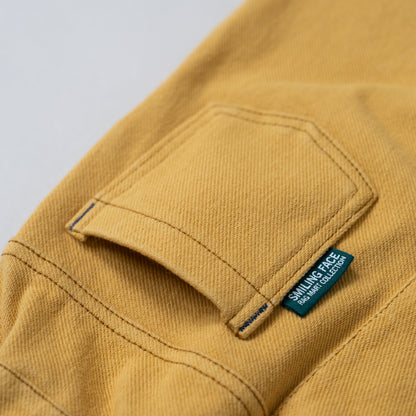 ニットデニムパンツ　YELLOW