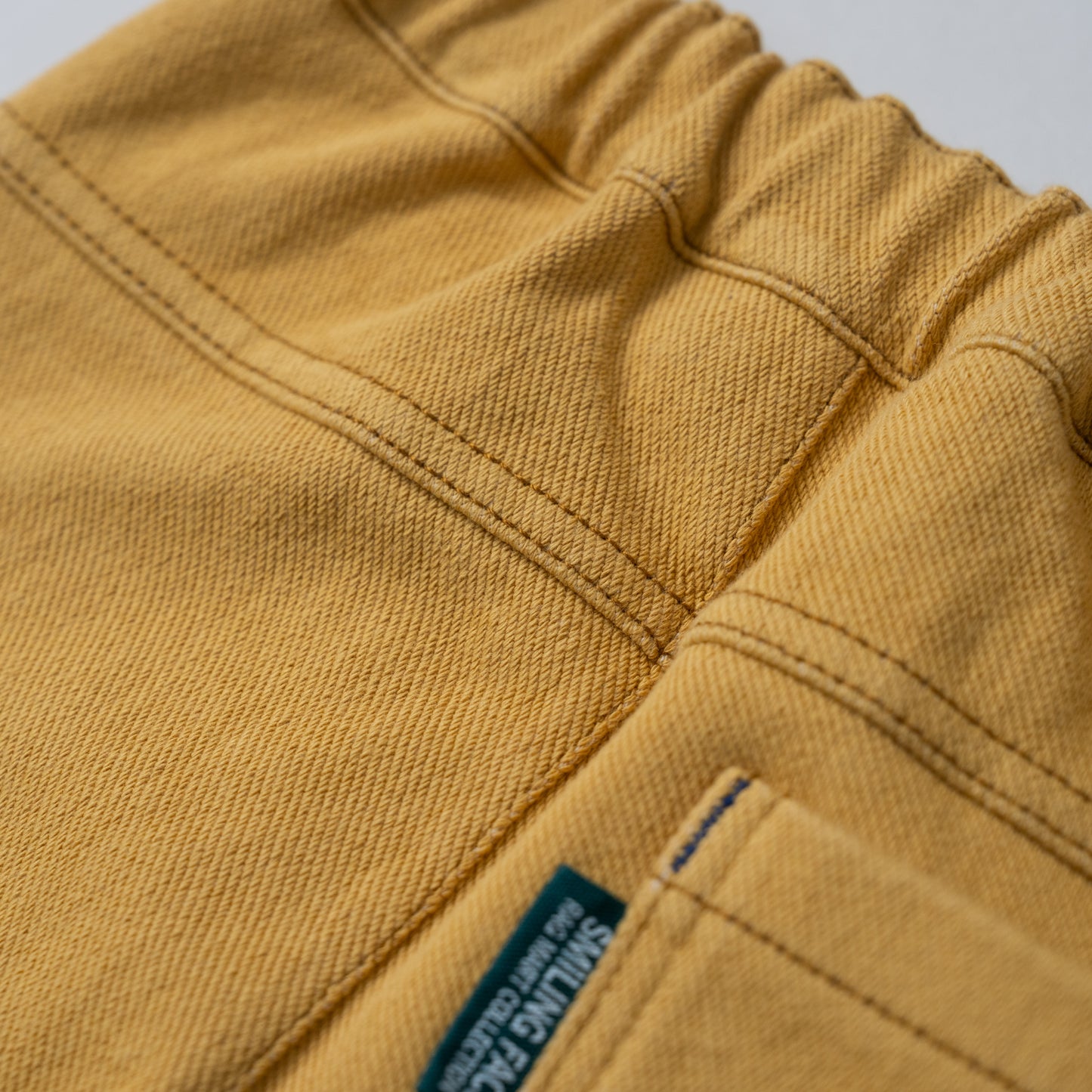 ニットデニムパンツ　YELLOW
