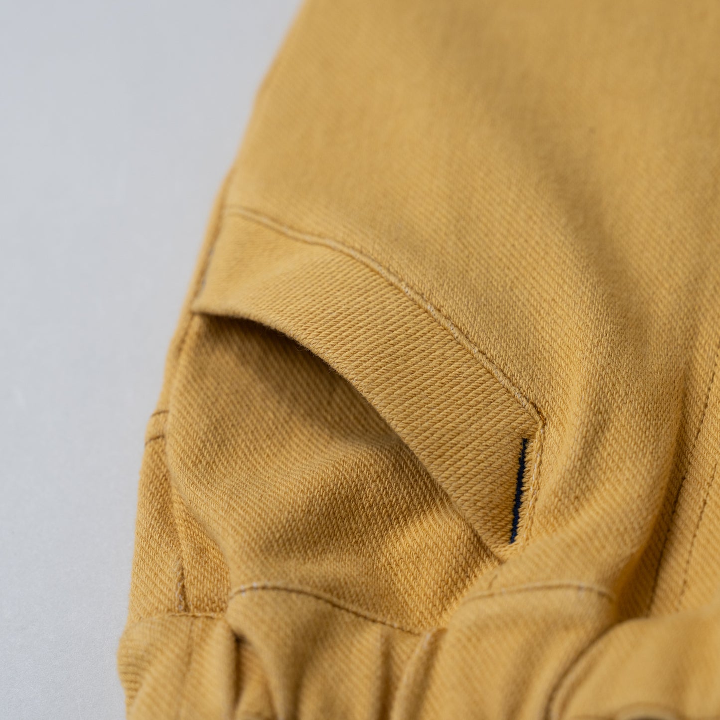 ニットデニムパンツ　YELLOW