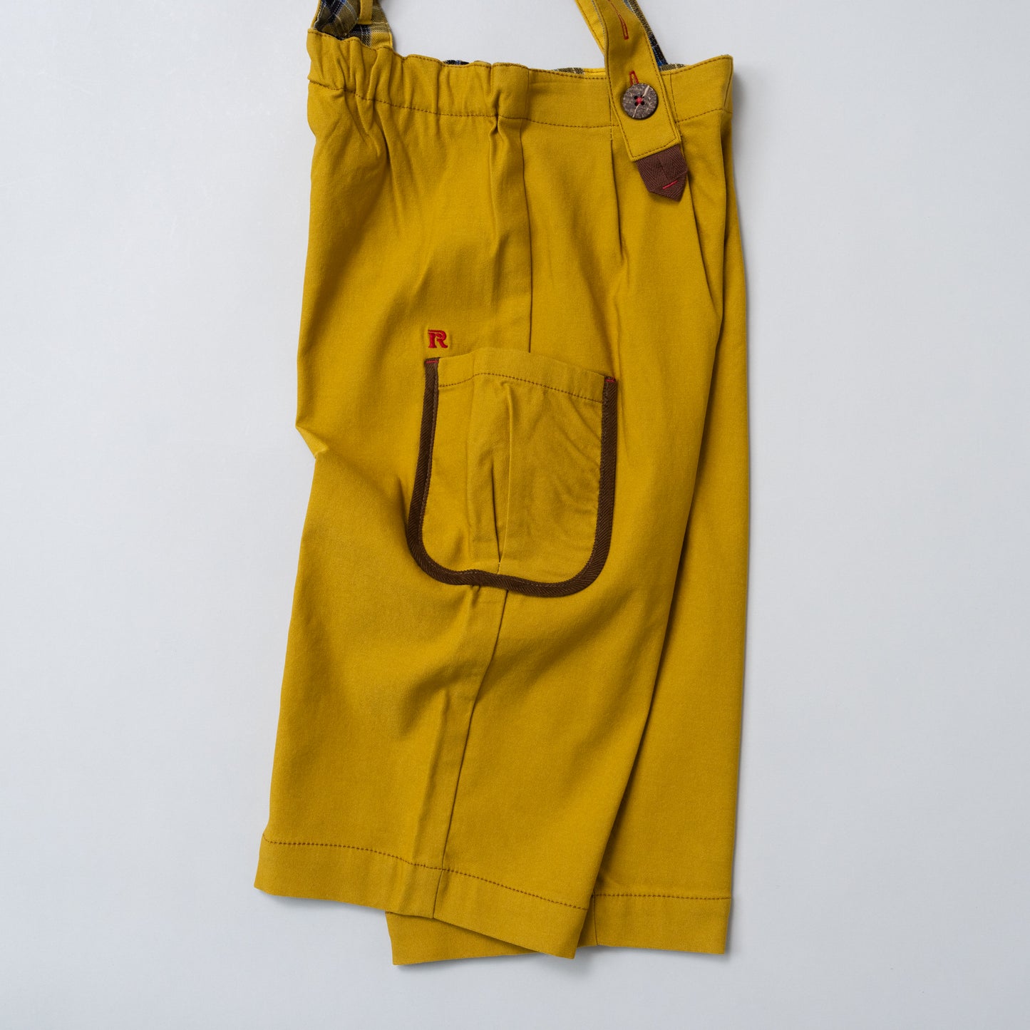 オーバーサイズサロペット　YELLOW
