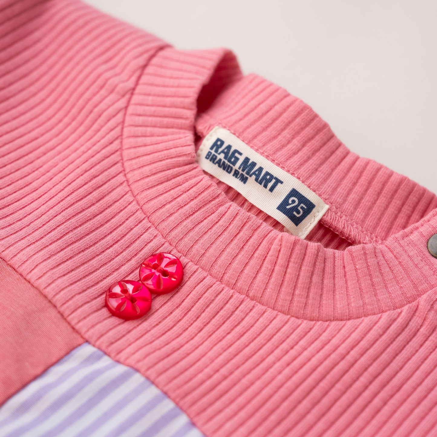 パッチワークチュニック　PINK