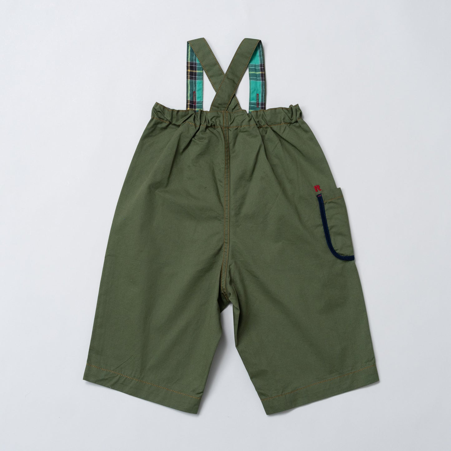 オーバーサイズサロペット　KHAKI
