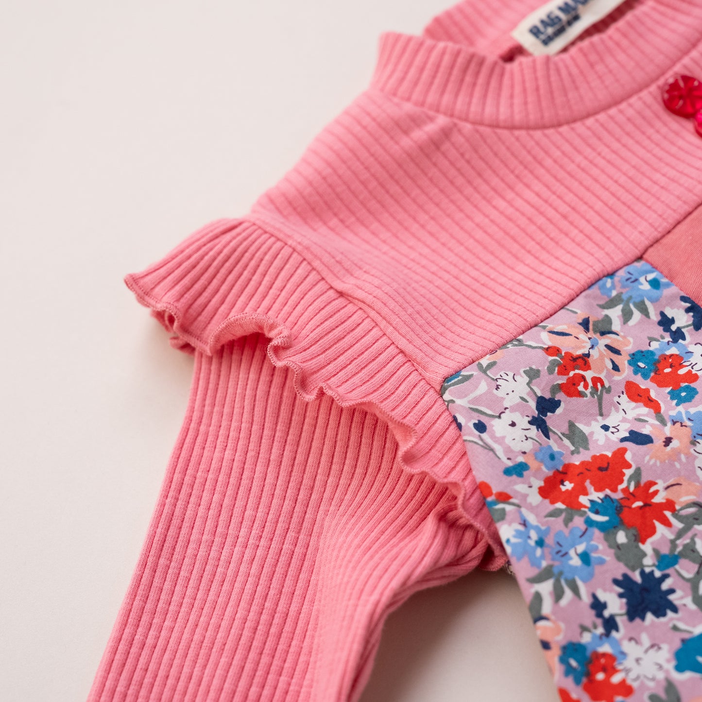 パッチワークチュニック　PINK