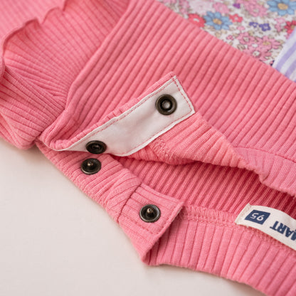 パッチワークチュニック　PINK