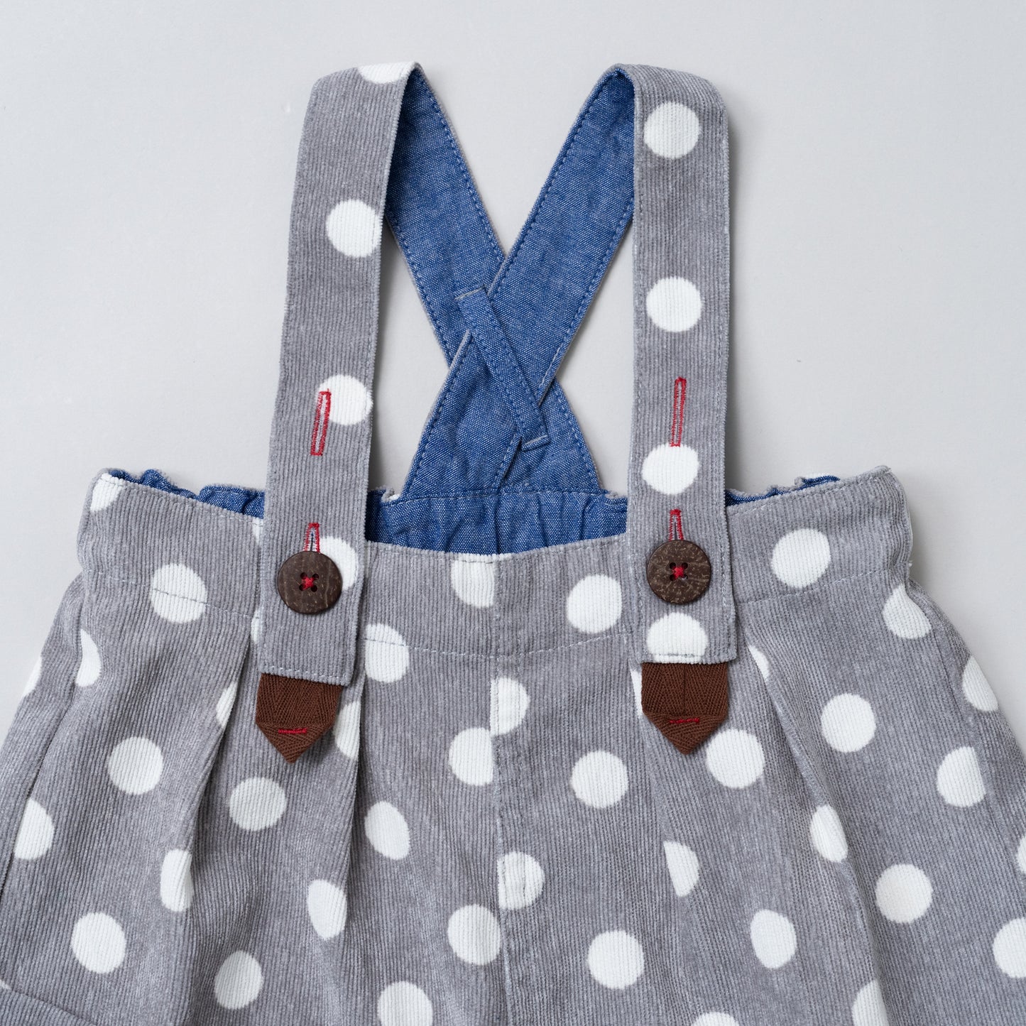 オーバーサイズサロペット　DOT