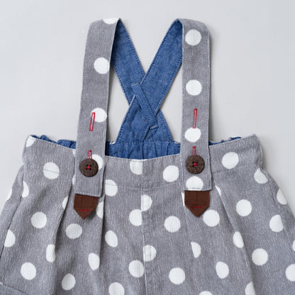 オーバーサイズサロペット　DOT