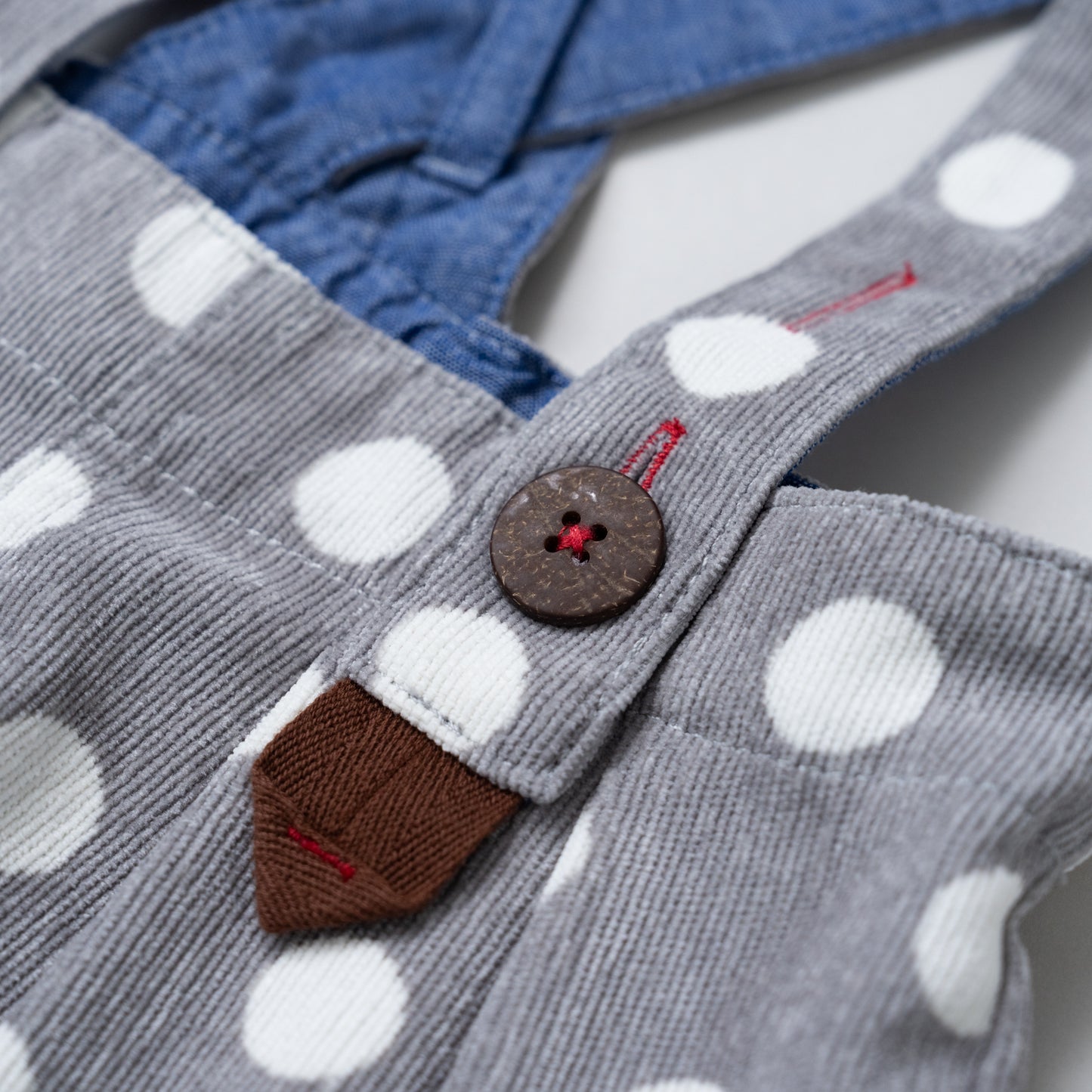 オーバーサイズサロペット　DOT