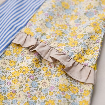 パッチワークチュニック　OFF-WHITE