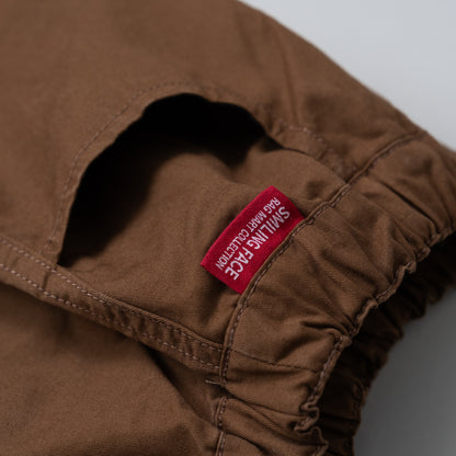 カーブパンツ　BROWN