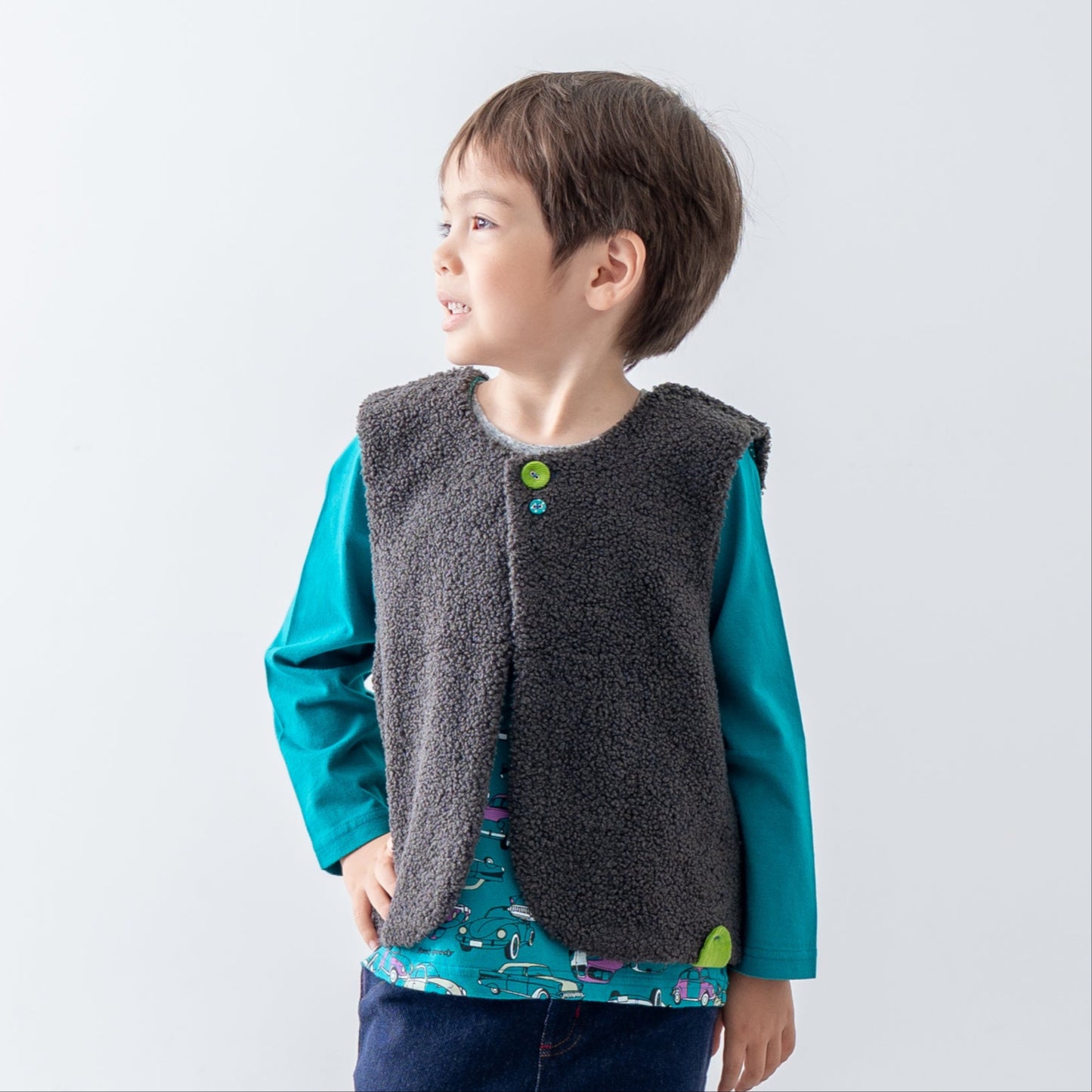 ボアベスト　GRAY