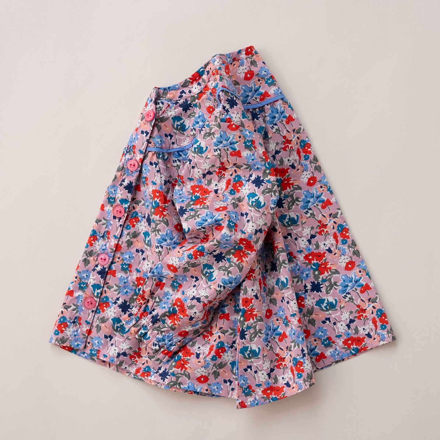 総柄ブラウス　PINK