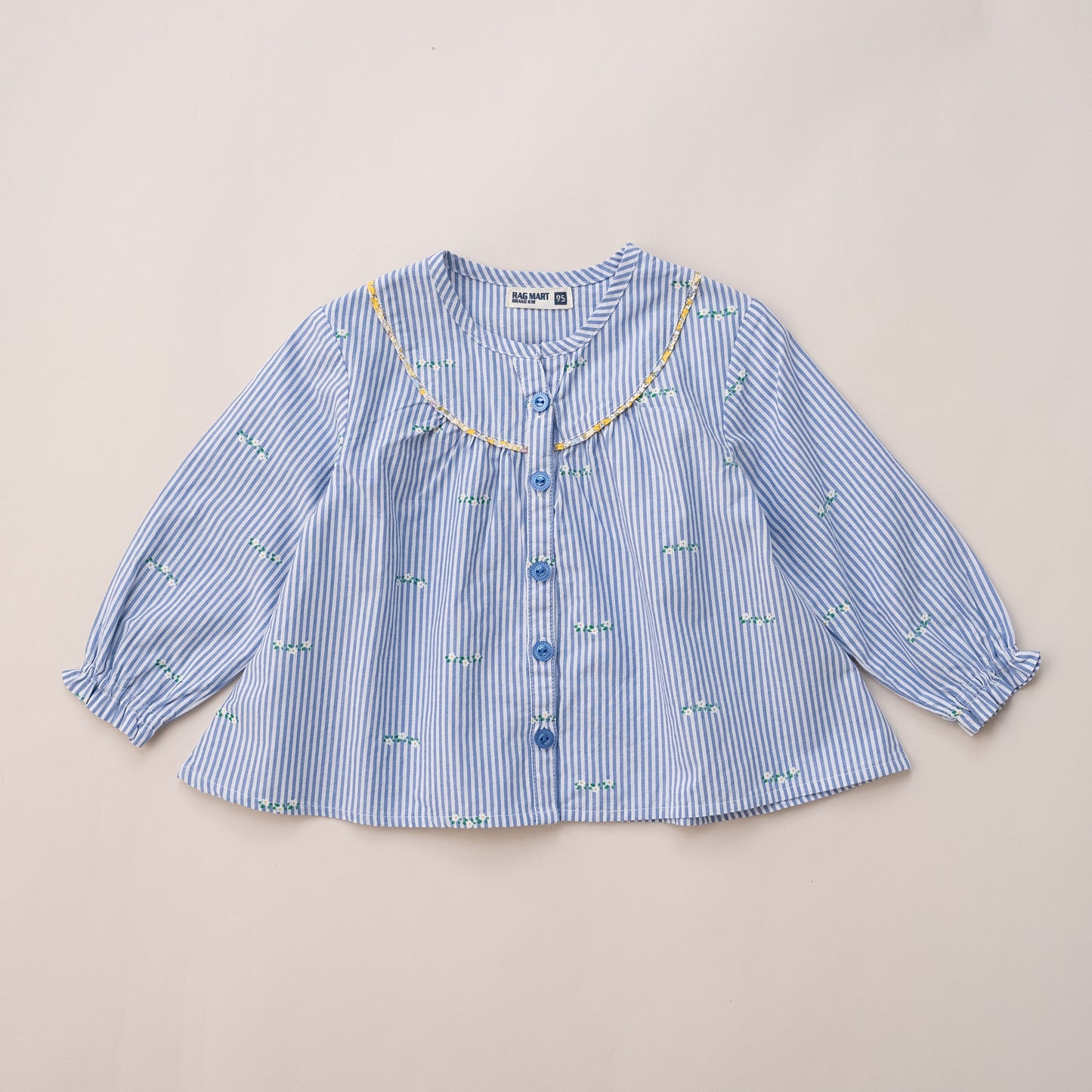 総柄ブラウス　STRIPE