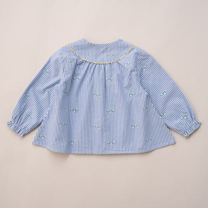 総柄ブラウス　STRIPE