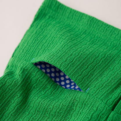 ニットカーディガン　GREEN