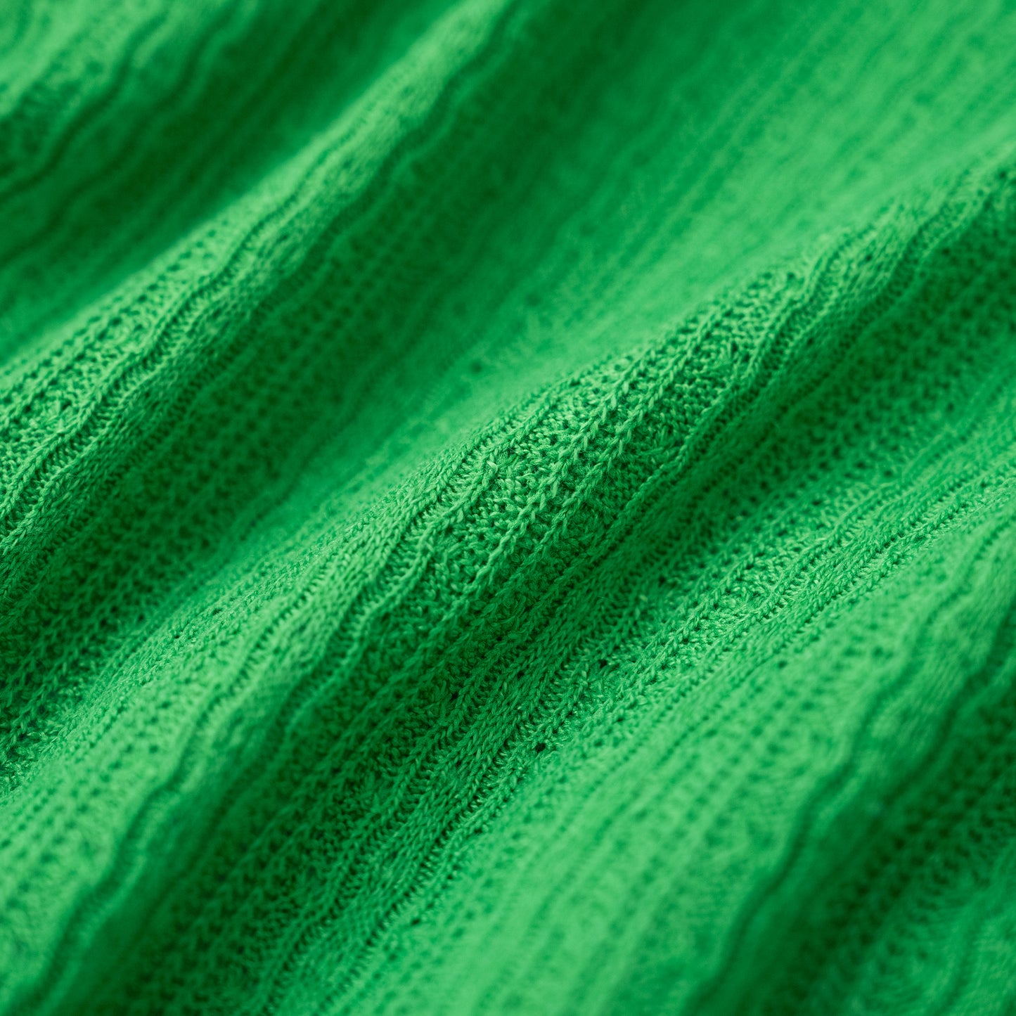 ニットカーディガン　GREEN