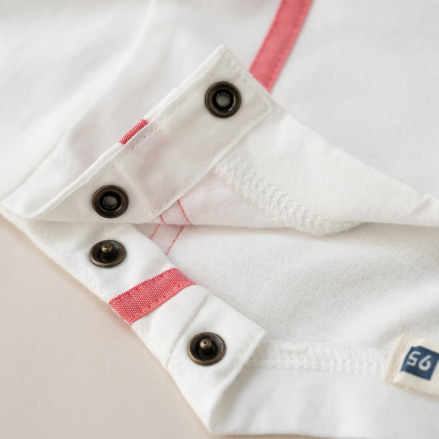 キャミソール風パッチワークTシャツ　OFF-WHITE