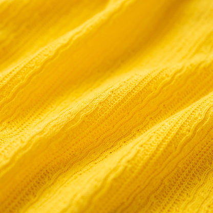 ニットカーディガン　YELLOW