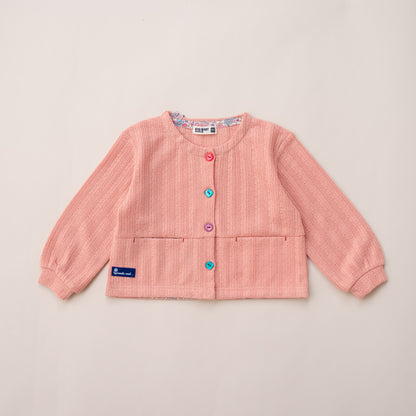 ニットカーディガン　PINK