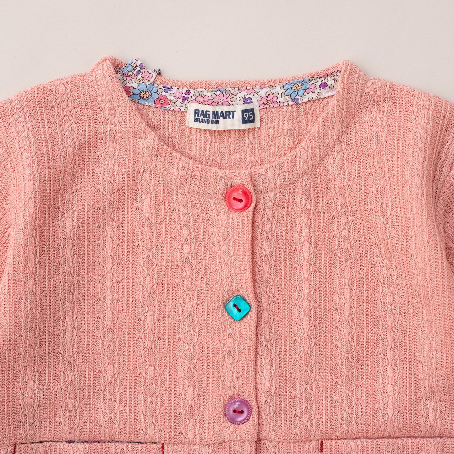 ニットカーディガン　PINK