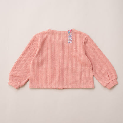 ニットカーディガン　PINK