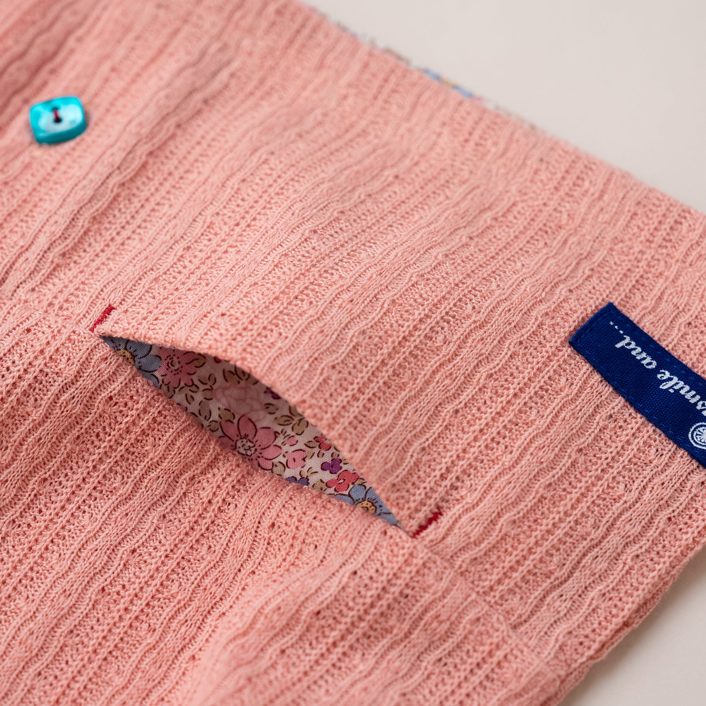 ニットカーディガン　PINK