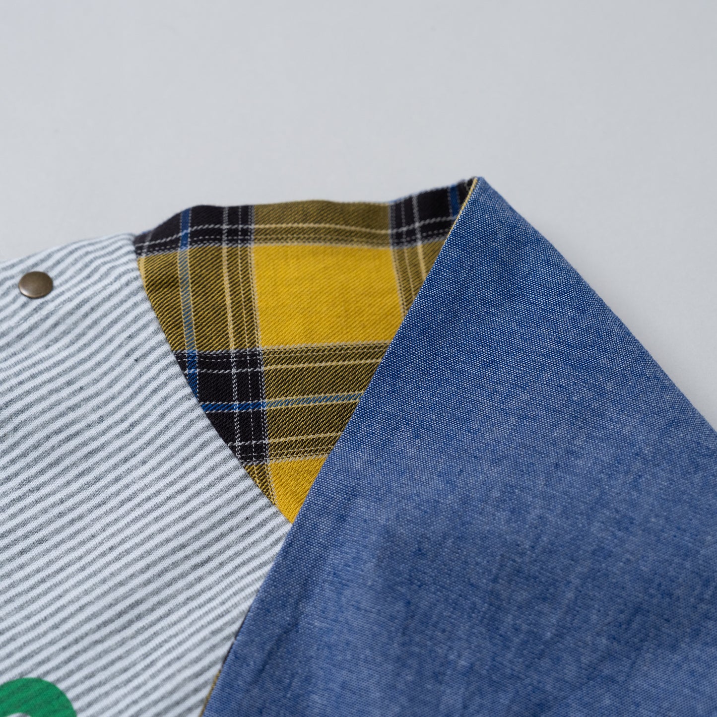 袖切り替えTシャツ　BORDER