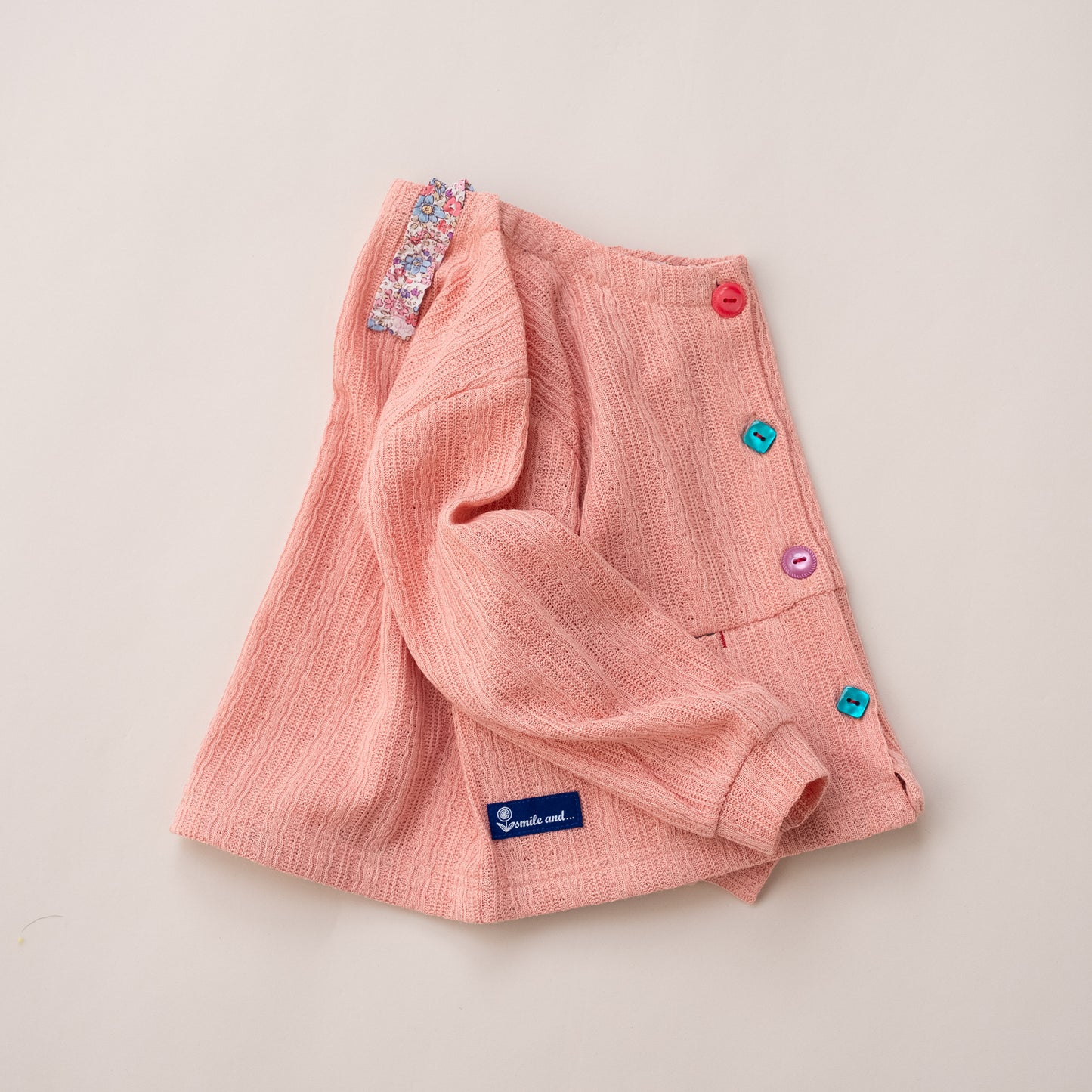 ニットカーディガン　PINK