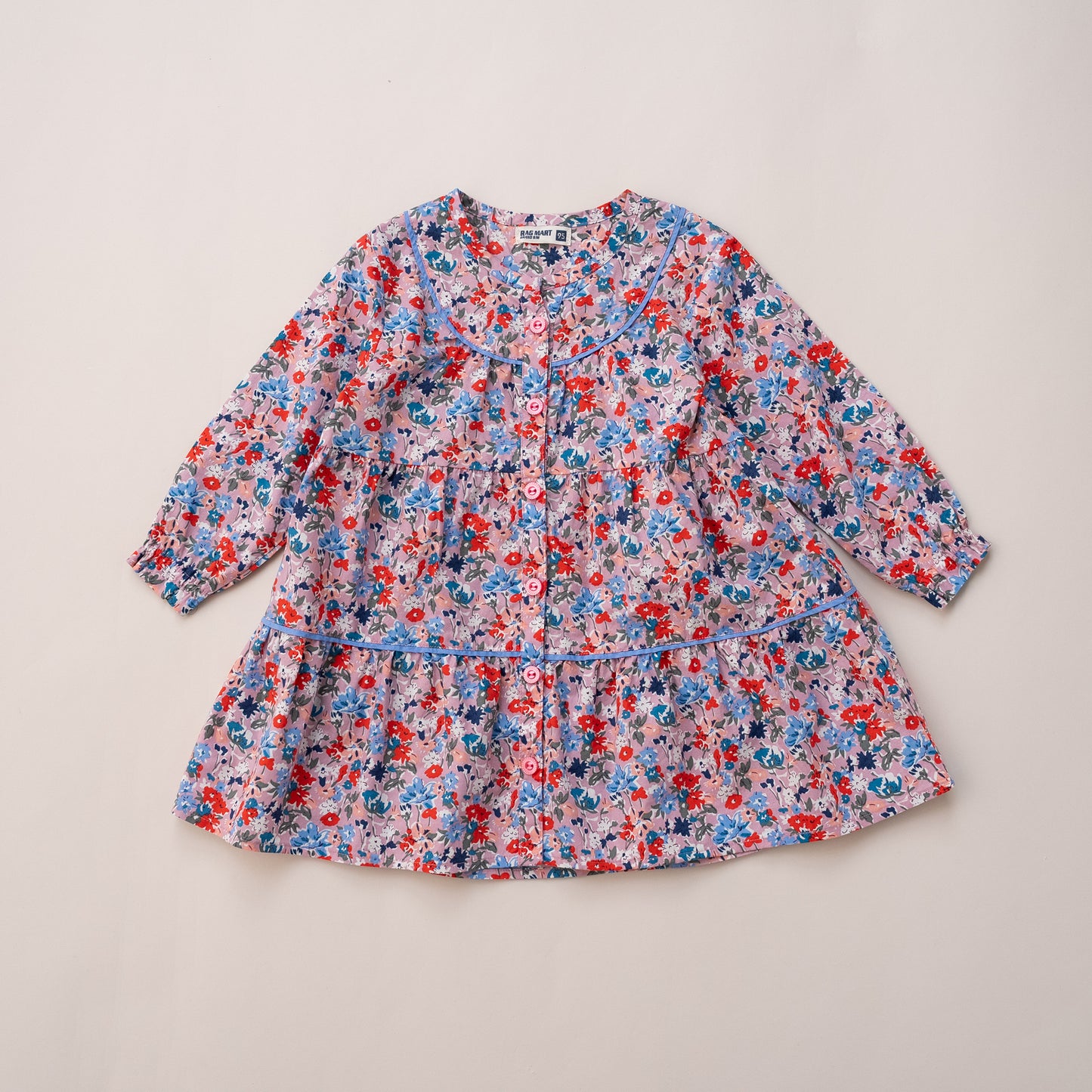 ブラウスワンピース　PINK