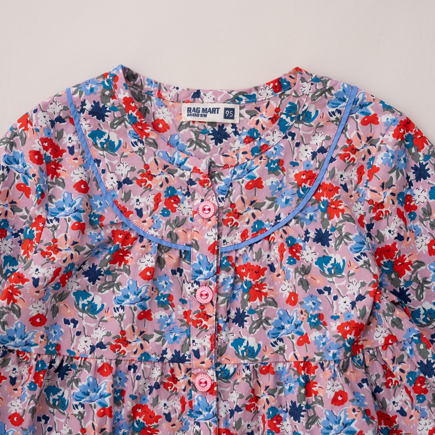 ブラウスワンピース　PINK