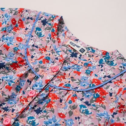 ブラウスワンピース　PINK