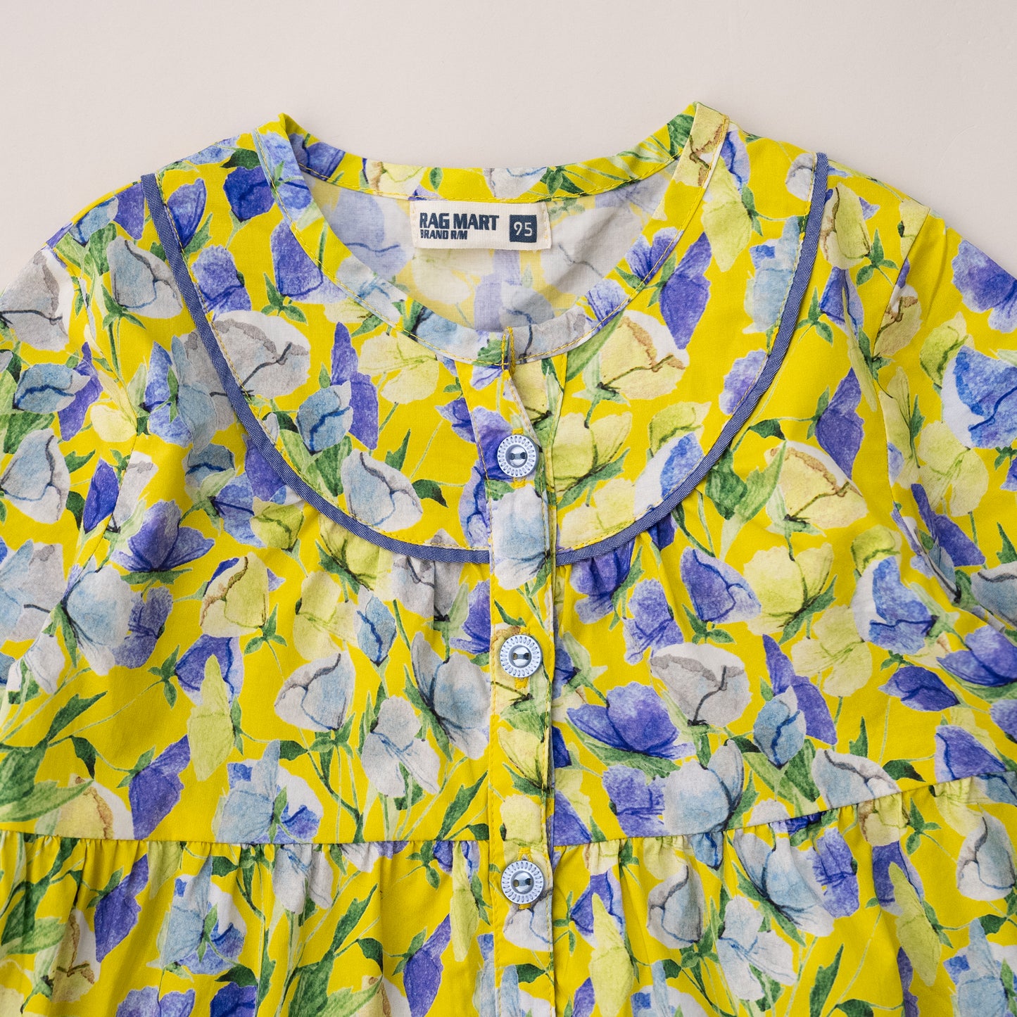 ブラウスワンピース　YELLOW