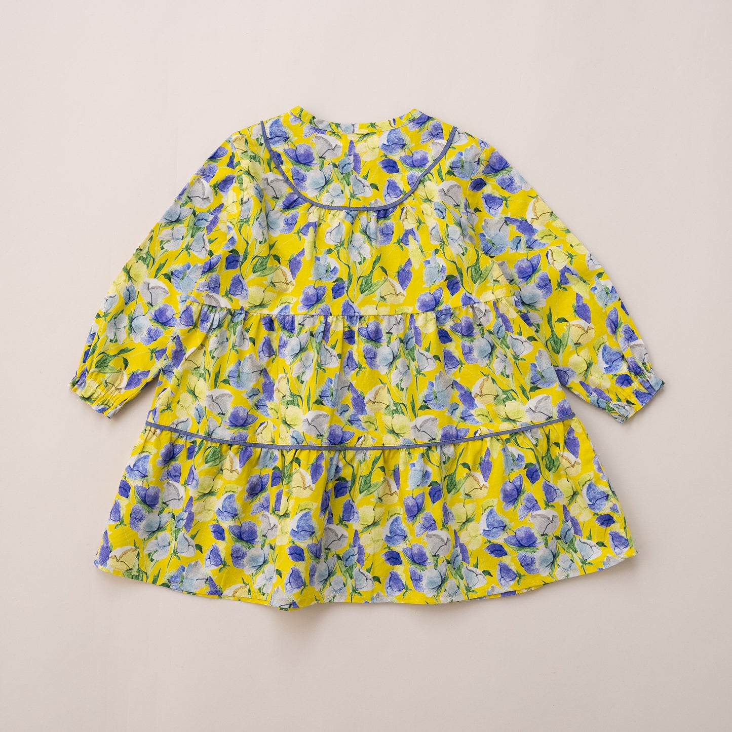 ブラウスワンピース　YELLOW