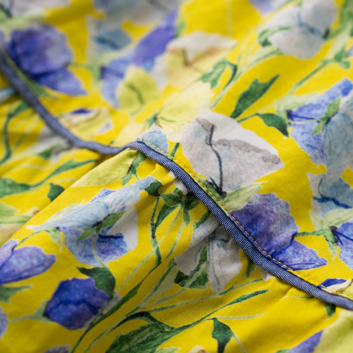 ブラウスワンピース　YELLOW