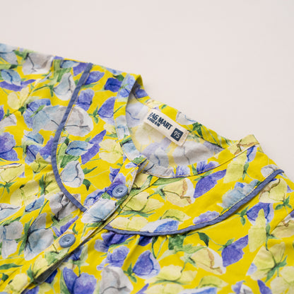 ブラウスワンピース　YELLOW