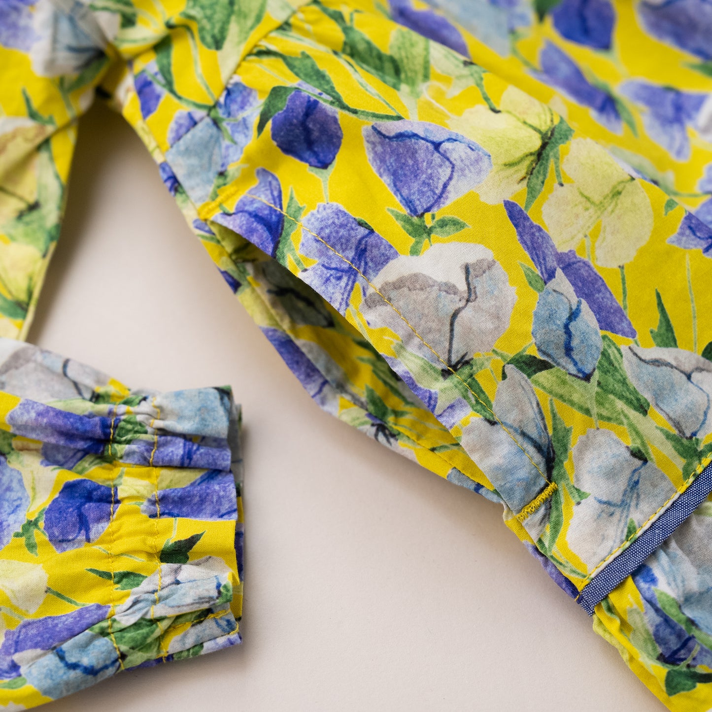 ブラウスワンピース　YELLOW