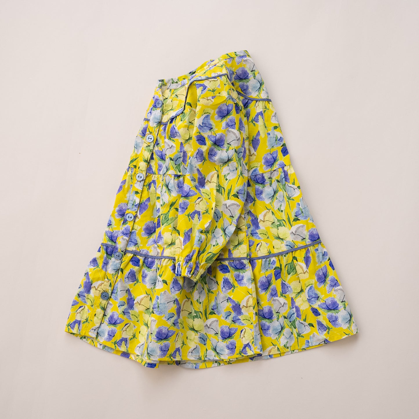 ブラウスワンピース　YELLOW