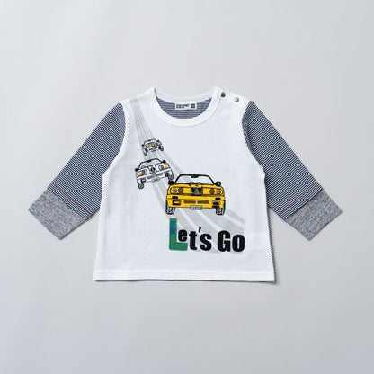 クルマワッペンTシャツ　OFF-WHITE