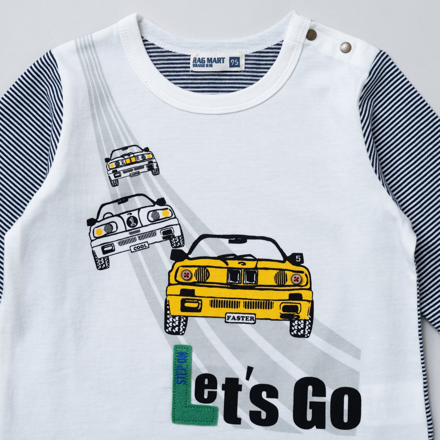 クルマワッペンTシャツ　OFF-WHITE