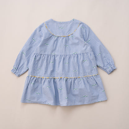 ブラウスワンピース　STRIPE