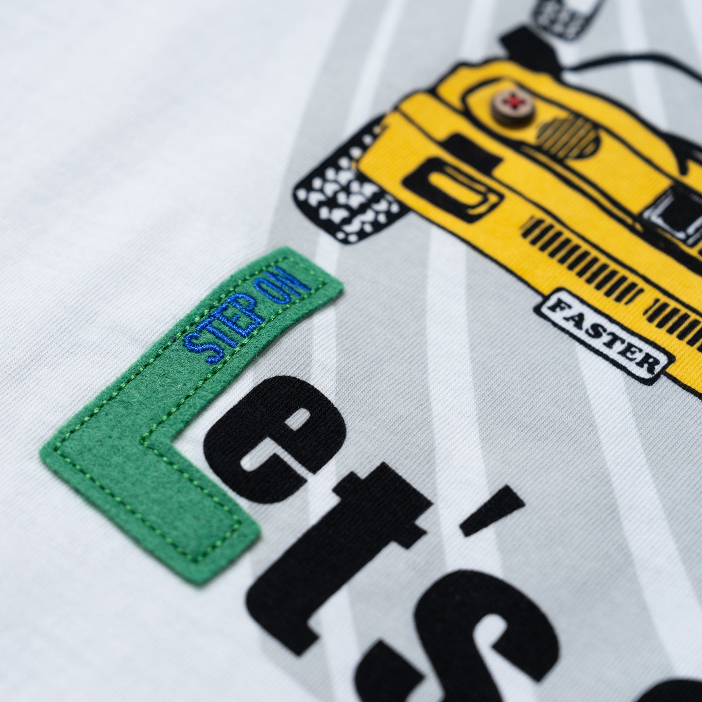 クルマワッペンTシャツ　OFF-WHITE