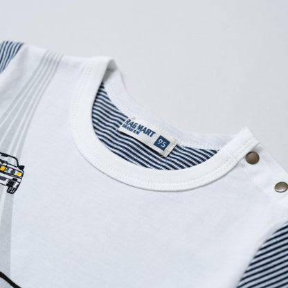 クルマワッペンTシャツ　OFF-WHITE